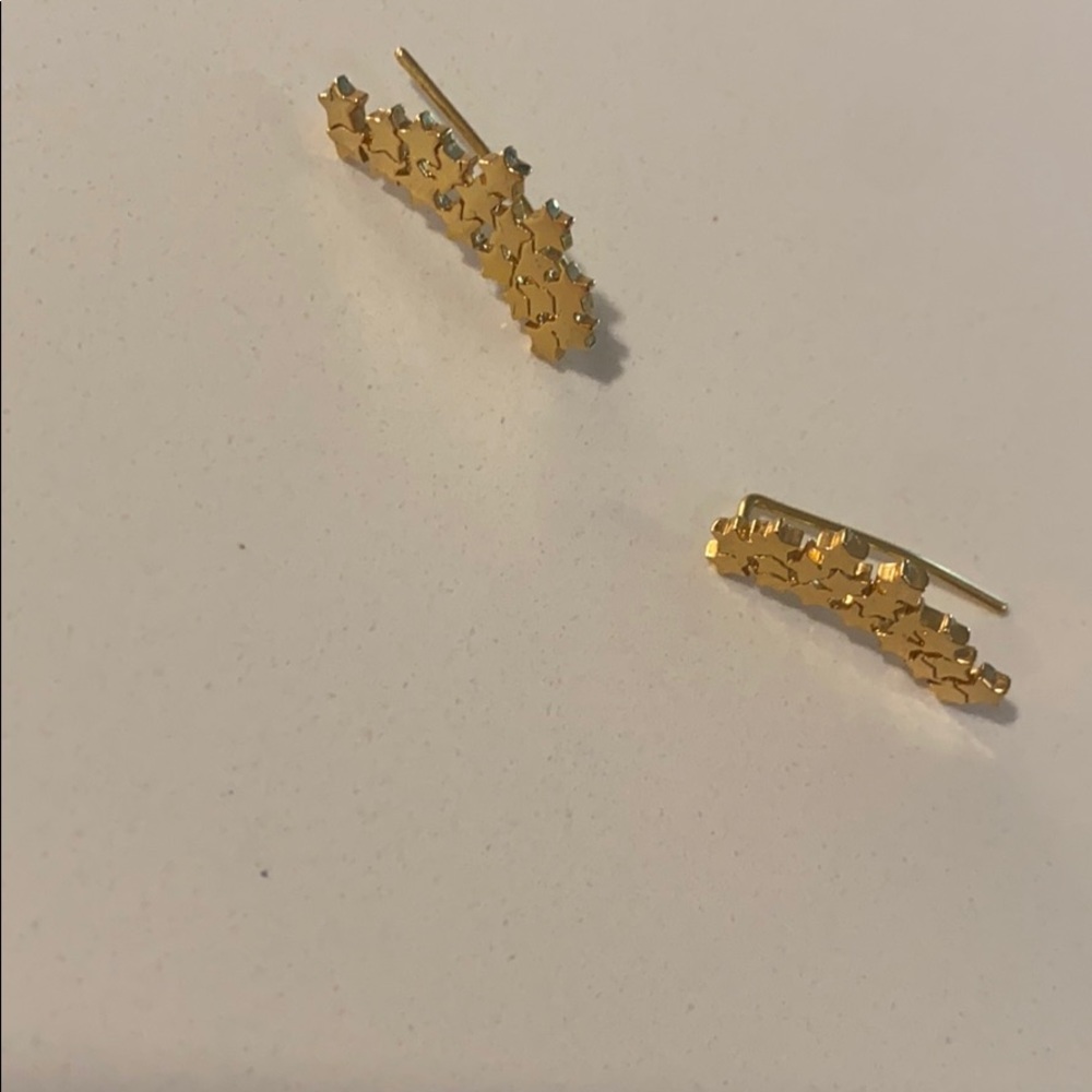 Gold star cluster ear crawlers